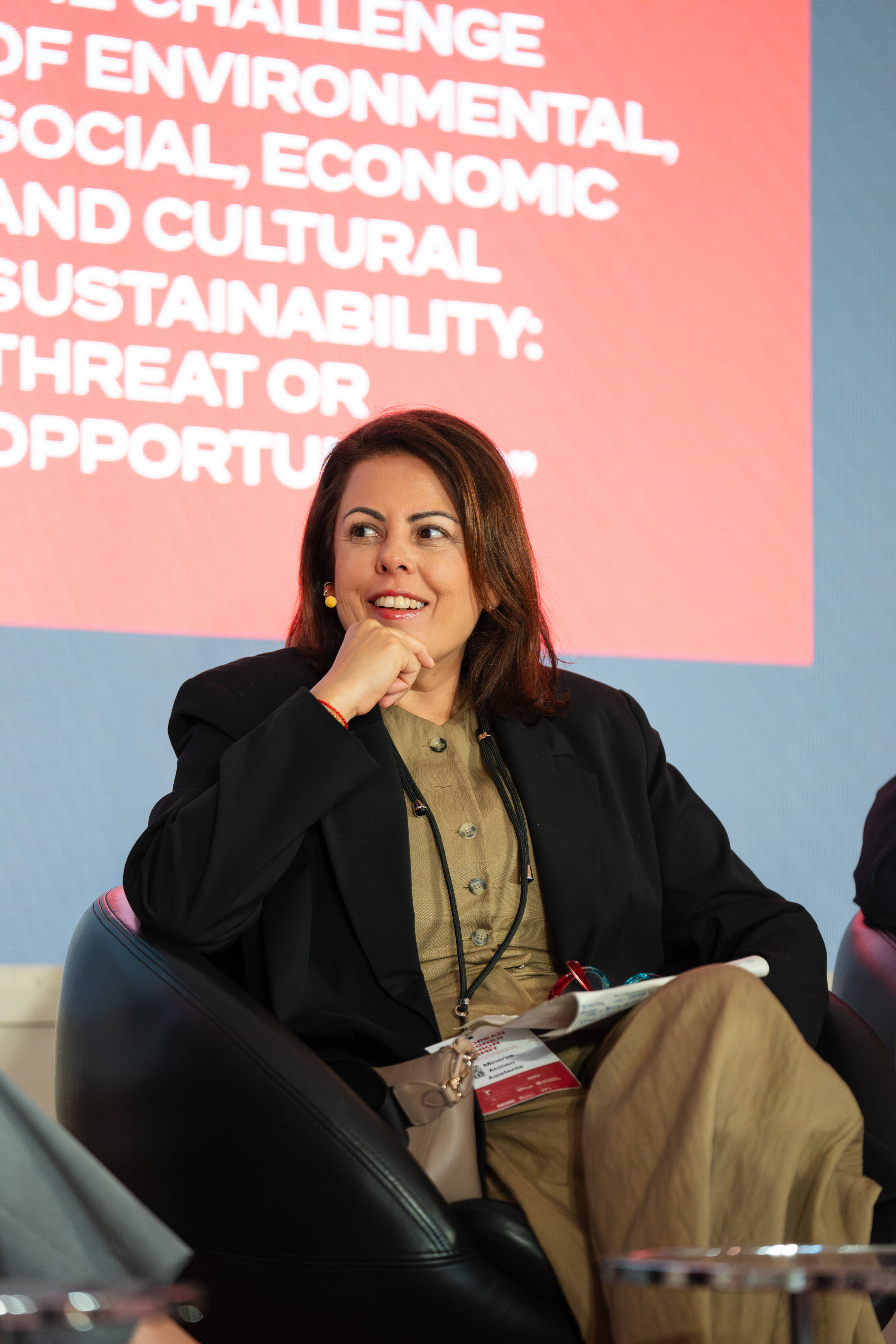 Minerva Alonso, Consejera de Desarrollo Económico del Cabildo de Gran Canaria