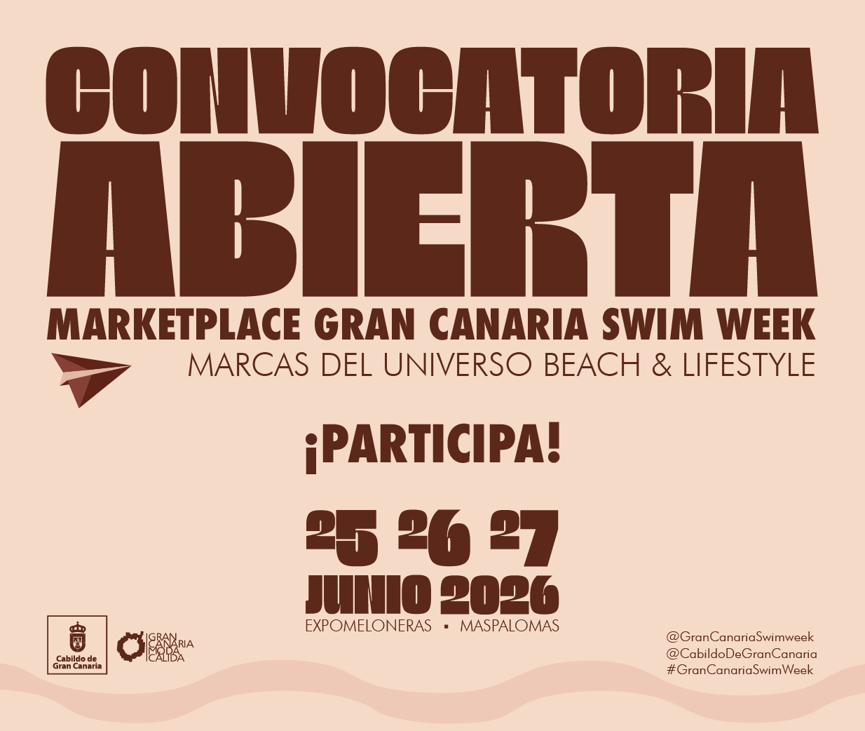 Foto de <p>CONVOCATORIA MARKETPLACE GRAN CANARIA SWIM WEEK 2026</p>
